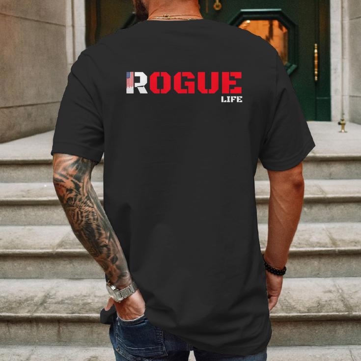 Rogue Funny Gift Cool Military Style Armed Forces Bad Boy Gift Mens Back Print T-shirt Gifts for Men