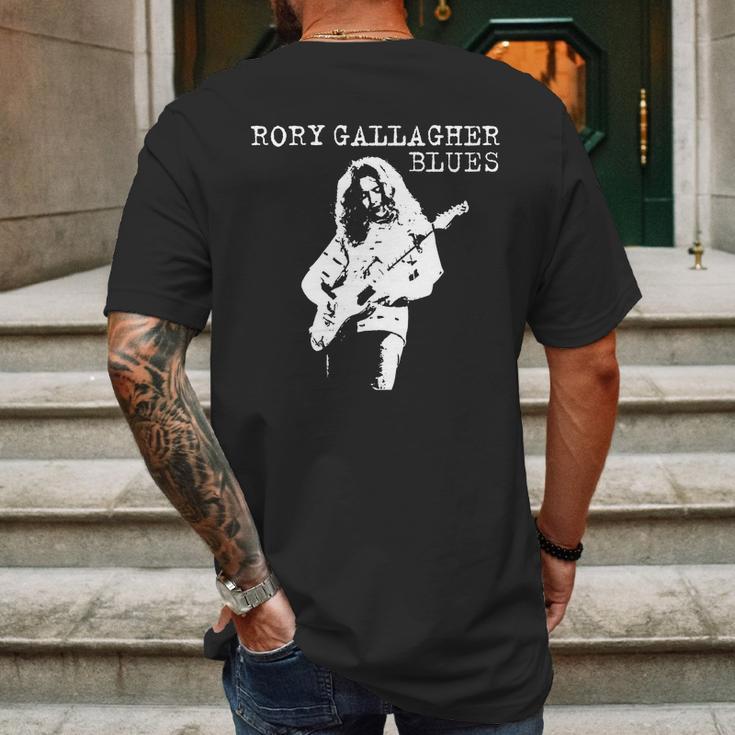 Rory Gallagher Blues Mens Back Print T-shirt Gifts for Men