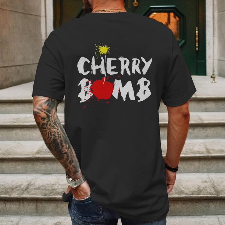 The Runaways Band Cherry Bomb Mens Back Print T-shirt Gifts for Men