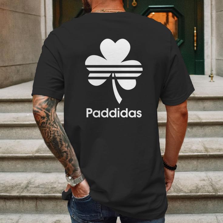 Saint Patricks Day Paddidas Mens Back Print T-shirt Gifts for Men