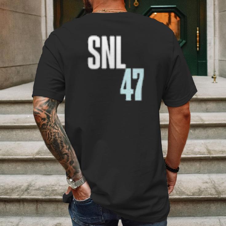 Saturday Night Live Season 47 Show 6 Concert Mens Back Print T-shirt Gifts for Men