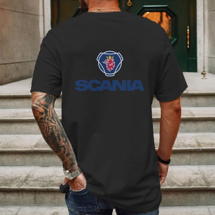 Scania Mens Back Print T-shirt Gifts for Men