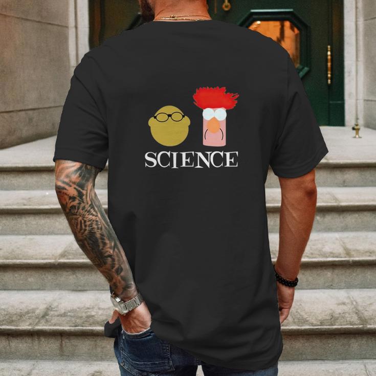 Science Muppet Mens Back Print T-shirt Gifts for Men