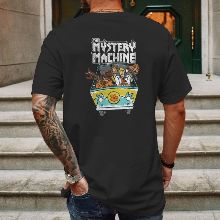 Scooby Doo Mystery Machine Heavy Metal Mens Back Print T-shirt Gifts for Men