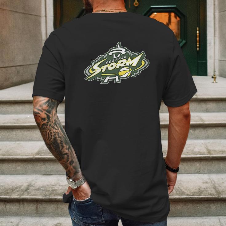 Seattle Storm Mens Back Print T-shirt Gifts for Men