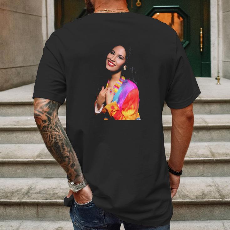 Selena Quintanilla Lover Mens Back Print T-shirt Gifts for Men