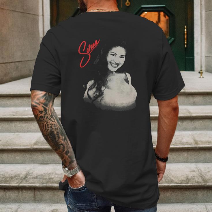 Selena Quintanilla T-Shirt Mens Back Print T-shirt Gifts for Men