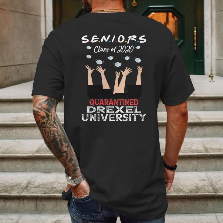 Senior Class Of 2020 Graduation Social Distancing Drexel University 2020 Mens Back Print T-shirt Gifts for Men