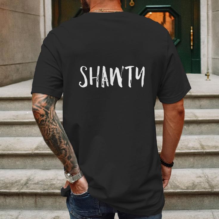 Shawty Funny Rap Saying Graphic Mens Back Print T-shirt Gifts for Men