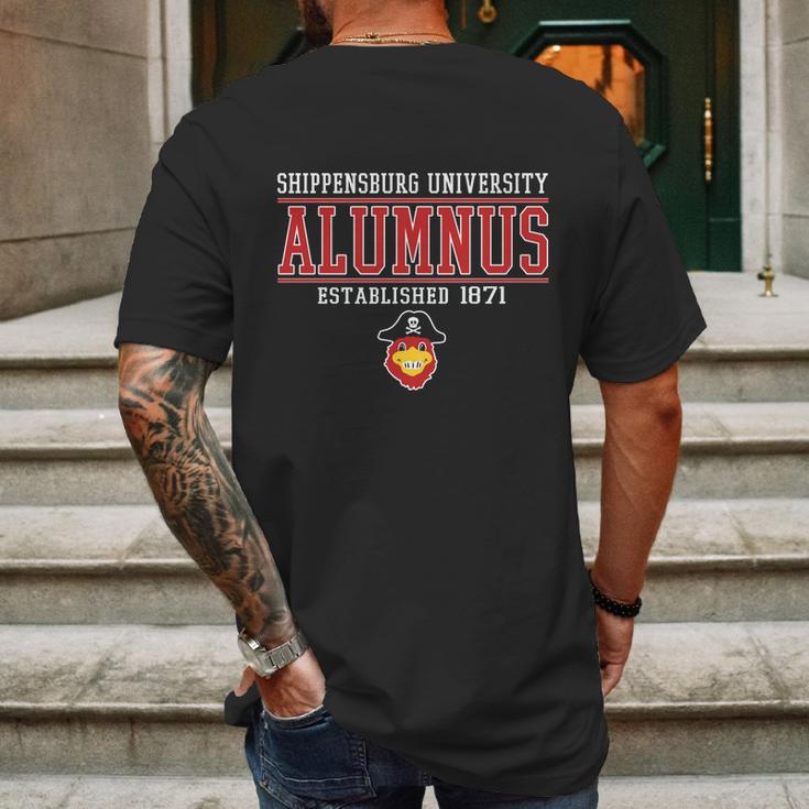 Shippensburg University Alumnus Established 1871 Mens Back Print T-shirt Gifts for Men