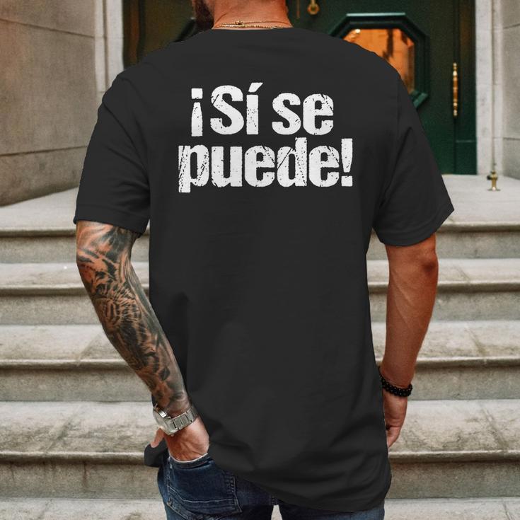 Si Se Puede T-Shirt Mens Back Print T-shirt Gifts for Men