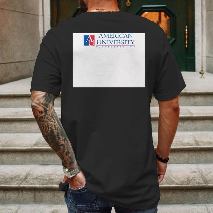 Simple Logo American University 2020 Mens Back Print T-shirt Gifts for Men