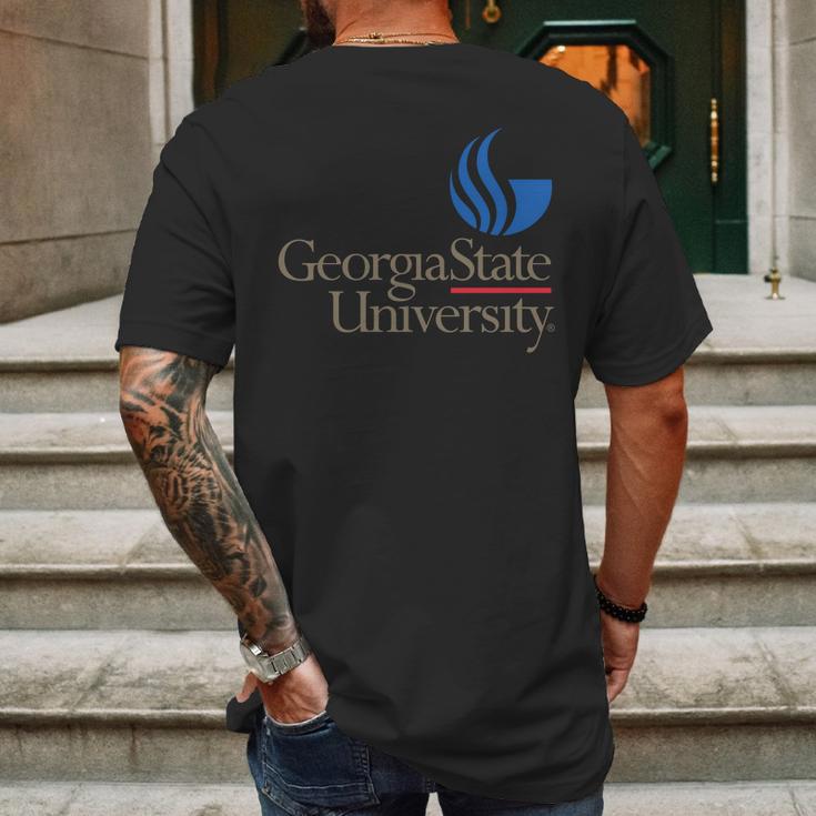 Simple Logo Georgia State University 2020 Mens Back Print T-shirt Gifts for Men