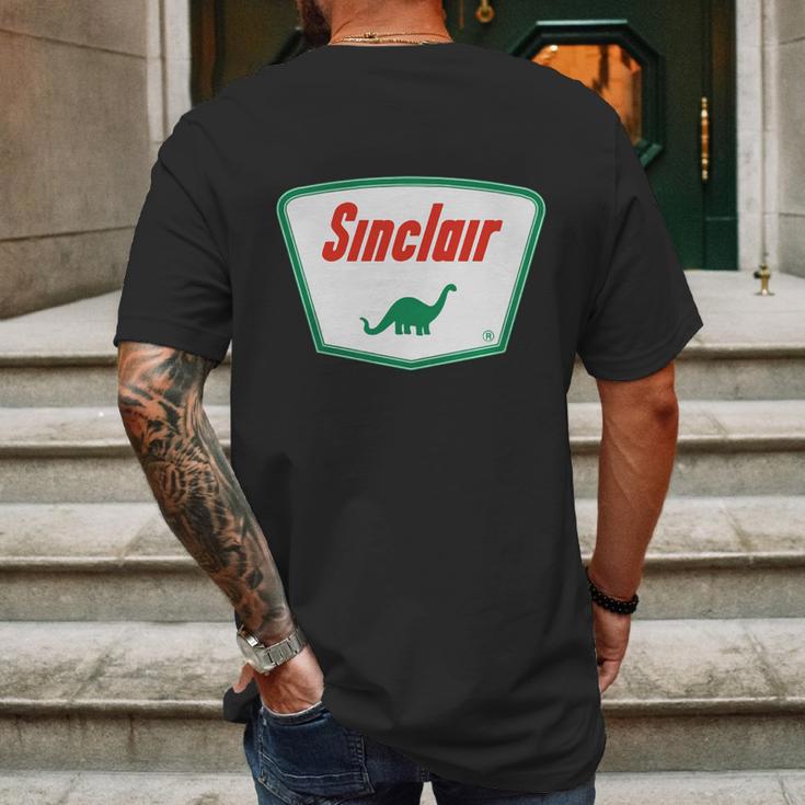 Sinclair Dino Mens Back Print T-shirt Gifts for Men