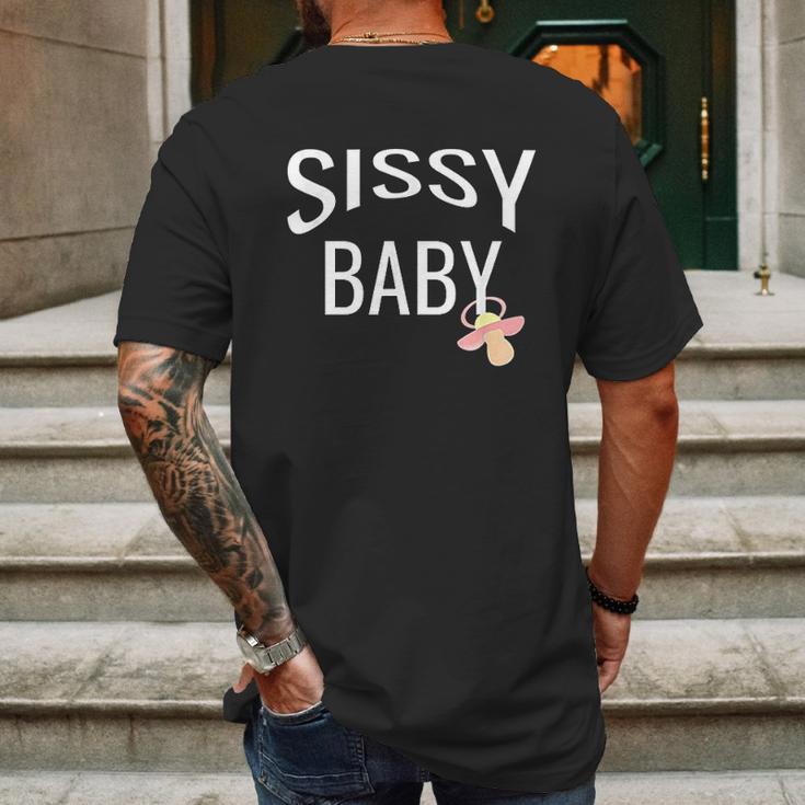 Sissy Baby Babay Gift Mens Back Print T-shirt Gifts for Men