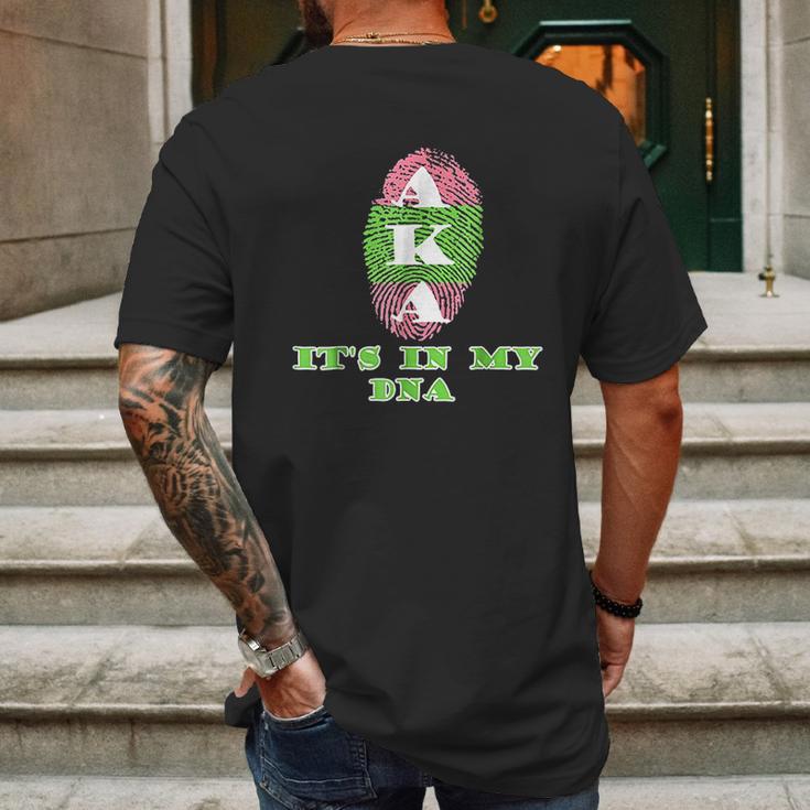 Sorority Alpha Dna Pretty Girl Kappa 1908 Gift Mens Back Print T-shirt Gifts for Men