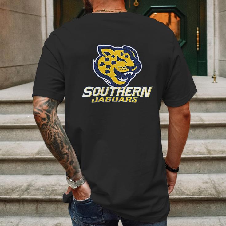 Southern Jaguars Football Team Mens Back Print T-shirt Gifts for Men