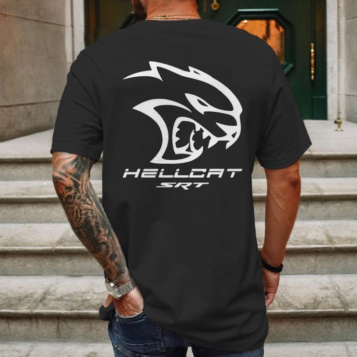 Srt Hellcat Selling Logo Mens Back Print T-shirt Gifts for Men