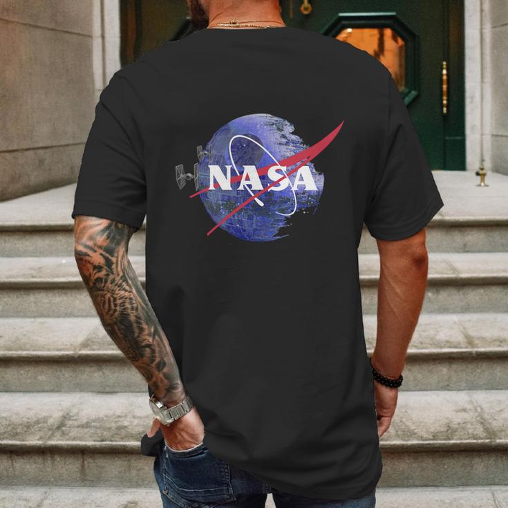 Star War Nasa Mens Back Print T-shirt Gifts for Men