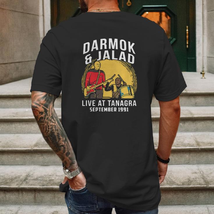 Star Wars Darmok And Jalad Live At Tanagra September Mens Back Print T-shirt Gifts for Men