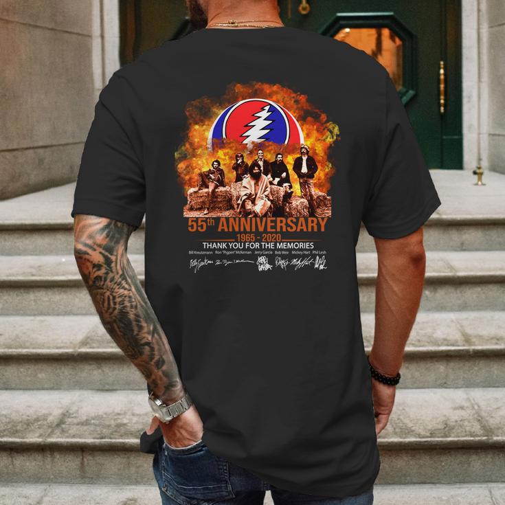 Steal Your Face 55Th Anniversary 1965-2020 Signatures Shirt Mens Back Print T-shirt Gifts for Men