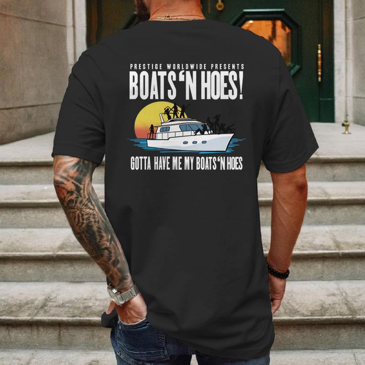 Step Brothers Film Boats N Hoes Licensed Mens Back Print T-shirt Gifts for Men