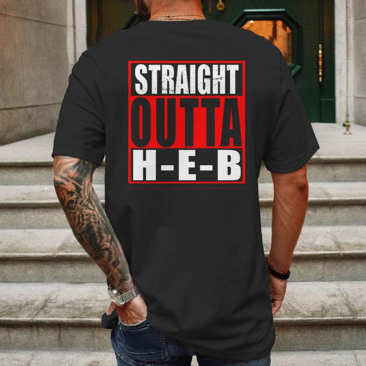 Straight Outta HebShirt Long Sleeve Hoodie Sweatshirt Mens Back Print T-shirt Gifts for Men