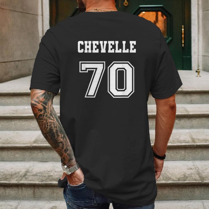 Style Chevelle 70 Mens Back Print T-shirt Gifts for Men