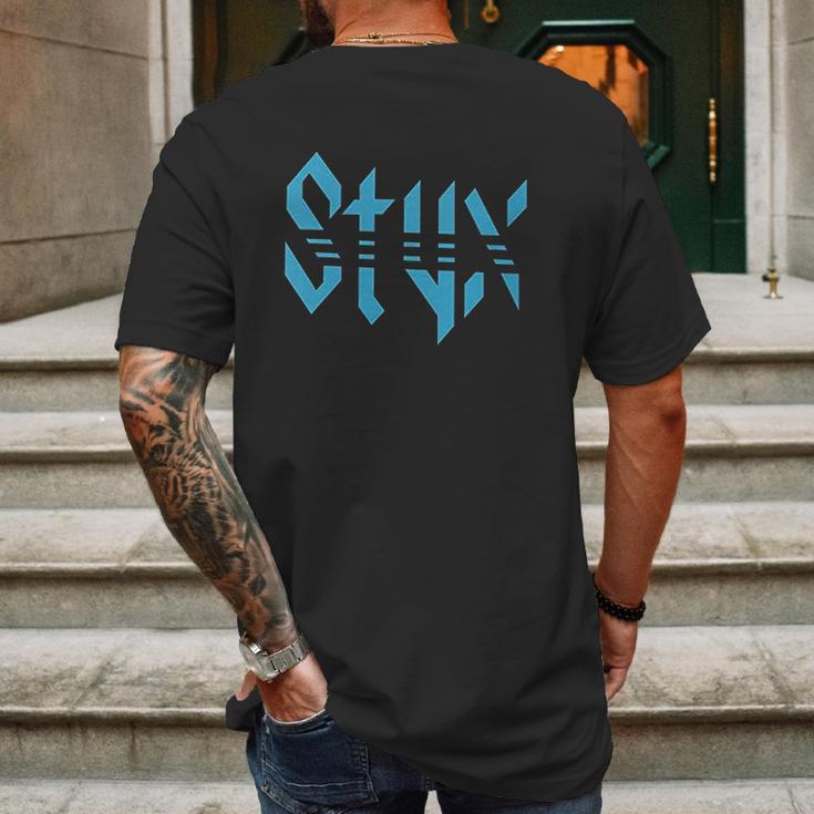 Styx Band Mens Back Print T-shirt Gifts for Men