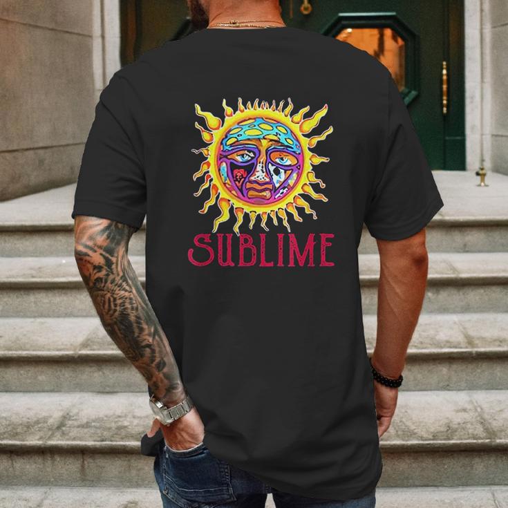 Sublime To Freedom Mens Back Print T-shirt Gifts for Men