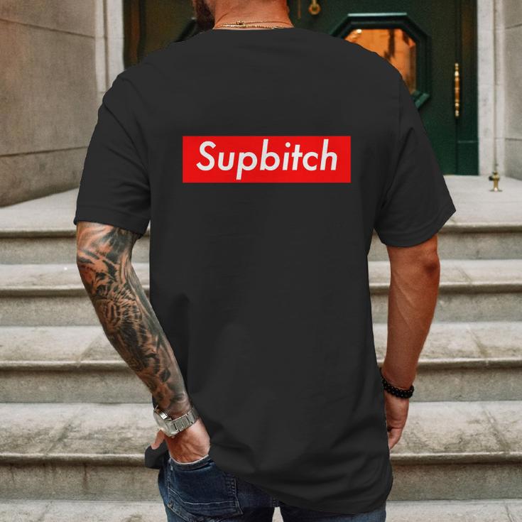 Supbitch T-Shirt Mens Back Print T-shirt Gifts for Men