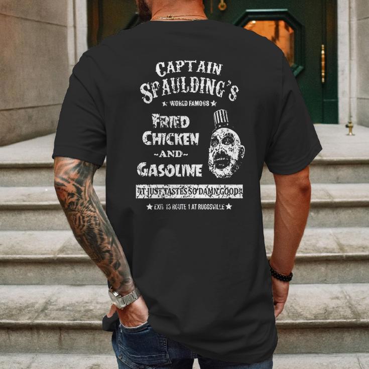 Swaffy 560 Captain Spaulding Mens Back Print T-shirt Gifts for Men