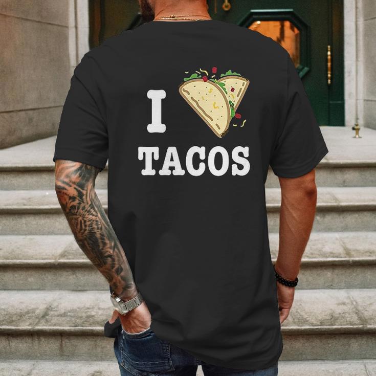 Taco Tuesday Funny Meme Mexican Food Pun Bell Mens Back Print T-shirt Gifts for Men