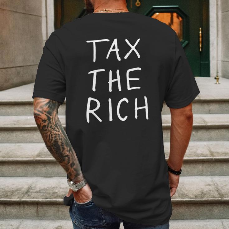 Tax The Rich Tax The Rich Big Mens Back Print T-shirt Gifts for Men