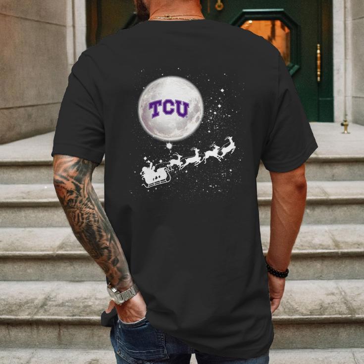 Tcu Santa Mens Back Print T-shirt Gifts for Men