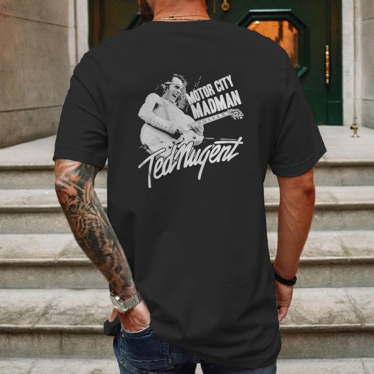 Ted Nugent Motor City Madman Mens Back Print T-shirt Gifts for Men