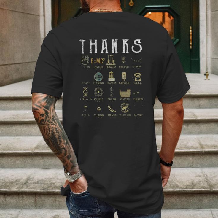 My Thanks Elements Icons Enjoyable Gift 2022 Mens Back Print T-shirt Gifts for Men