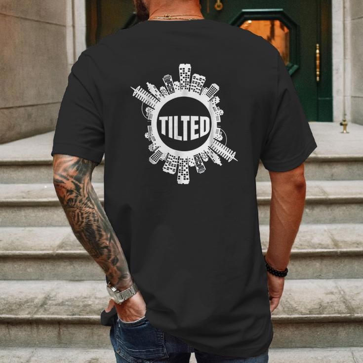 Tilted For Gamers And Gamer Girls Mens Back Print T-shirt Gifts for Men