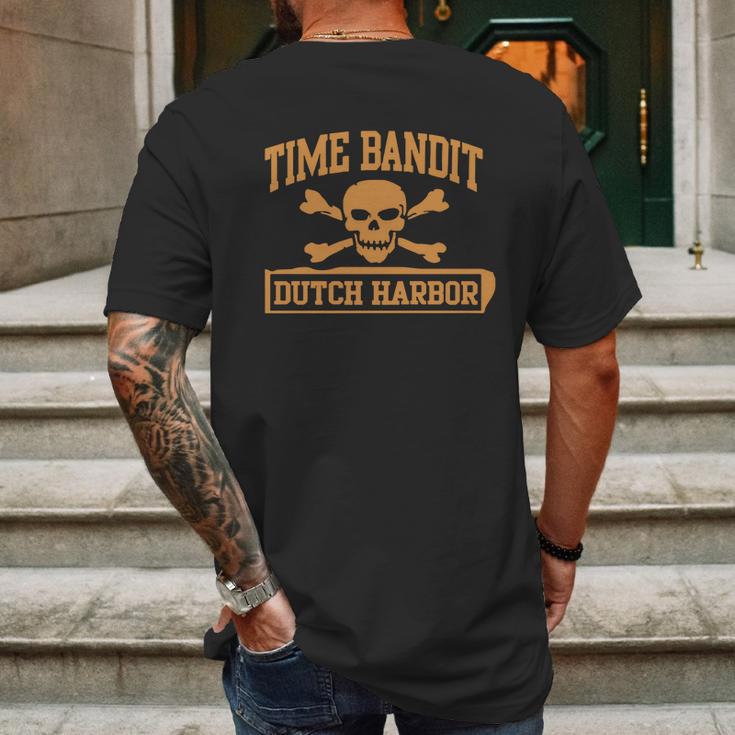 Time Bandit Deadliest Catch - Dutch Harbor Mens Back Print T-shirt Gifts for Men