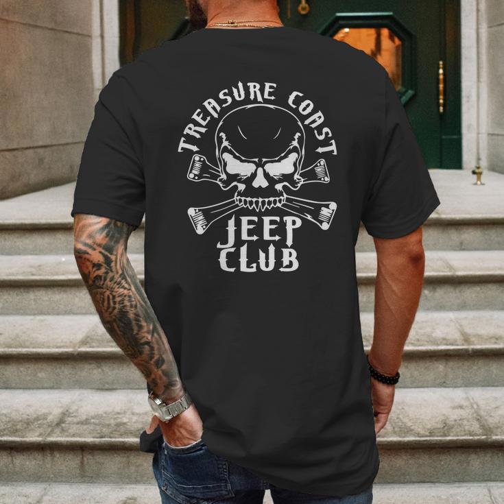 Treasure Coast Jeep Club Mens Back Print T-shirt Gifts for Men