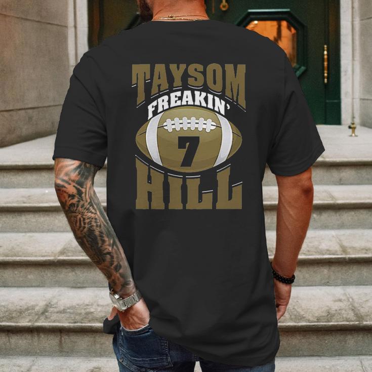 Truekool Taysom Freaking Footbal Mens Back Print T-shirt Gifts for Men