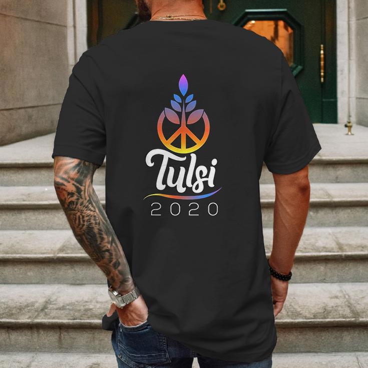 Tulsi 2020 Tulsi Gabbard Mens Back Print T-shirt Gifts for Men