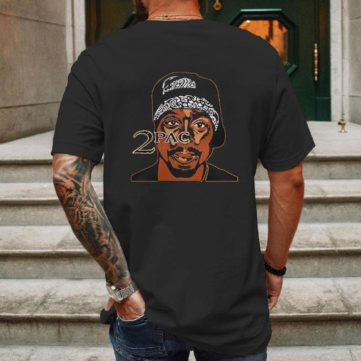 Tupac Amaru Shakur Mens Back Print T-shirt Gifts for Men