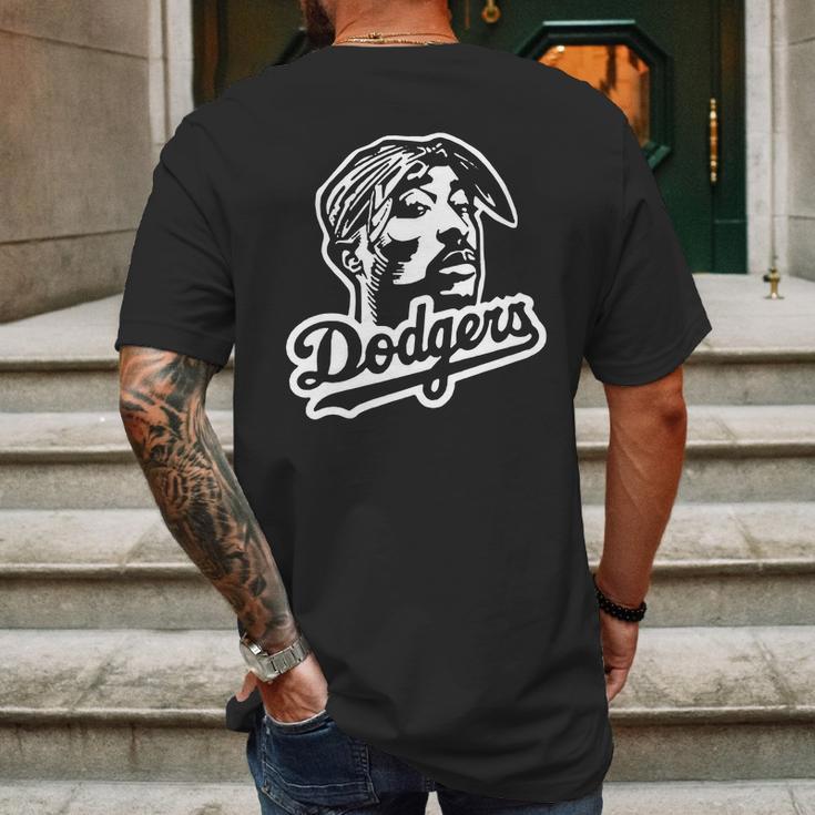 Tupac Shakur Baseball Mens Back Print T-shirt Gifts for Men