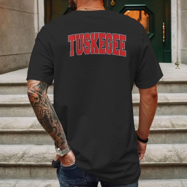 Tuskegee Al Alabama Varsity Style Usa Vintage Sports Mens Back Print T-shirt Gifts for Men