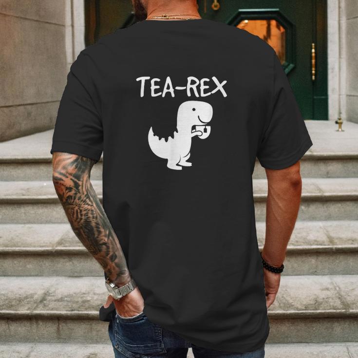 Tyrannosaurus Rex Tea Dino Man Woman Party Funny Design Mens Back Print T-shirt Gifts for Men