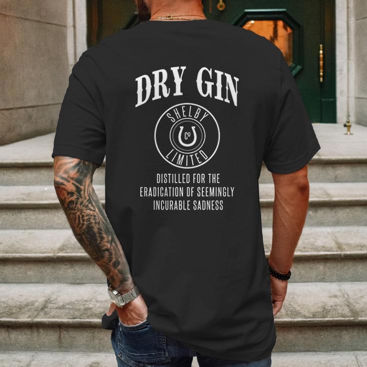 Ugp Campus Apparel Dry Gin Shelby Company Birmingham England Tv Show Mens Back Print T-shirt Gifts for Men