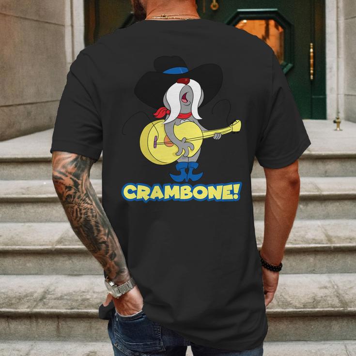 Uncle Pecos Crambone Quote Mens Back Print T-shirt Gifts for Men