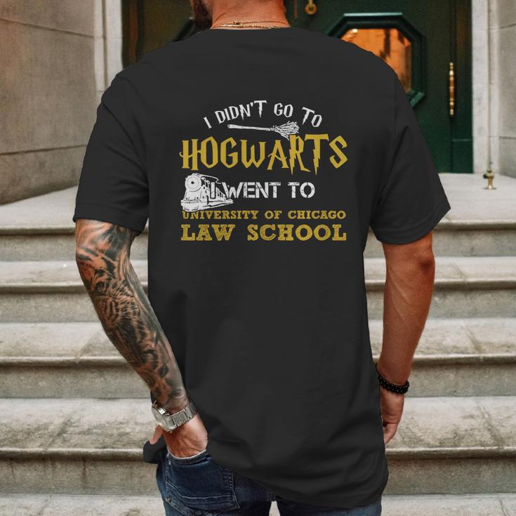 University Of Chicago Law School Mens Back Print T-shirt Gifts for Men