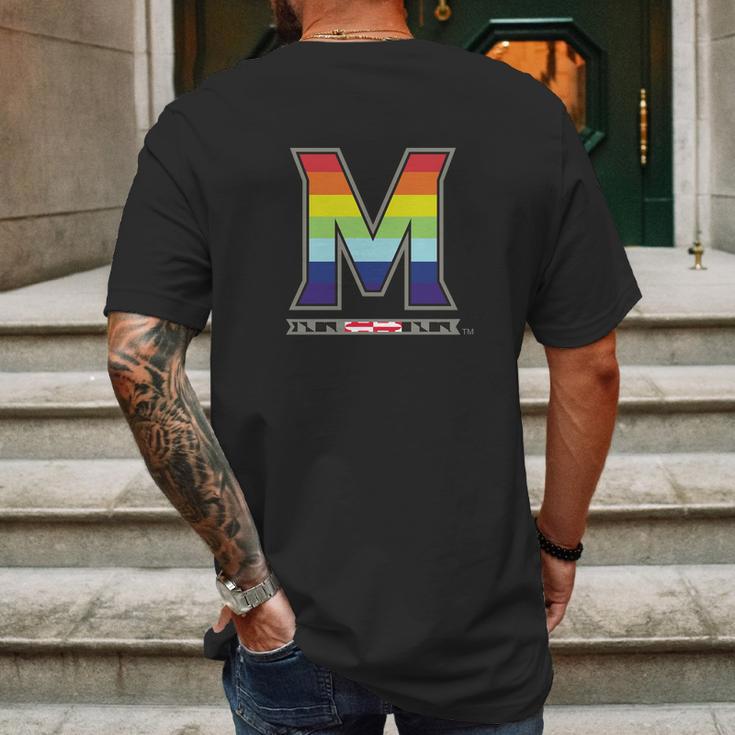 University Of Maryland Lgbt Mens Back Print T-shirt Gifts for Men